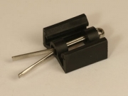 heco 745 Texbandschnapper Texbandschnapper schwarz m.Splint in A2 Preis per 100 Stk / Karton zu 1000 Stk